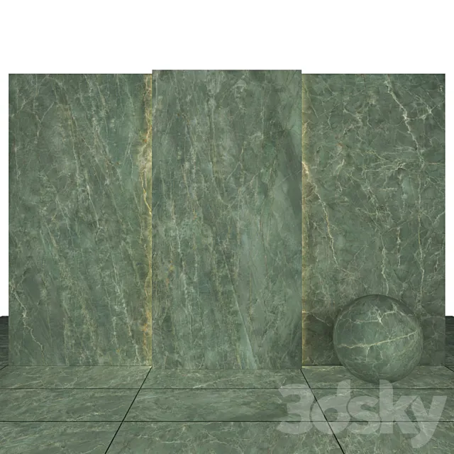 Sage green marble 3ds Max