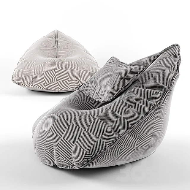 Sail pouf 3DS Max Model