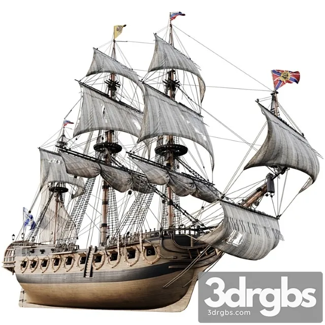 Sailing frigate oliphant 1705