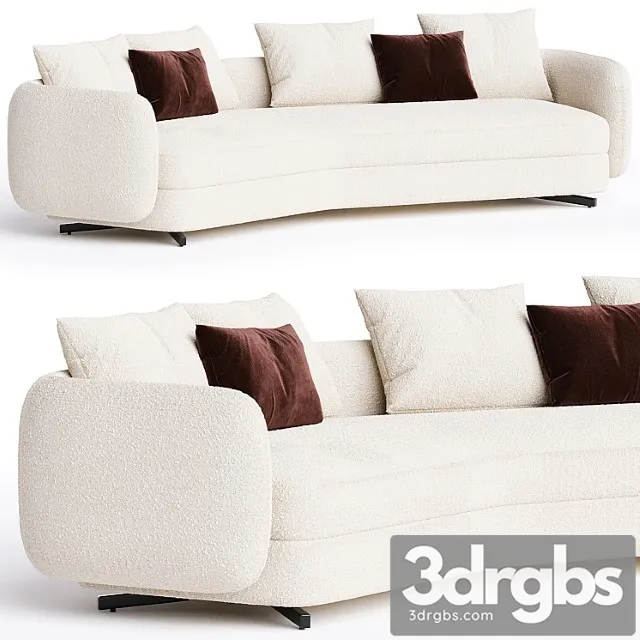 Saint germain fabric sofa by poliform