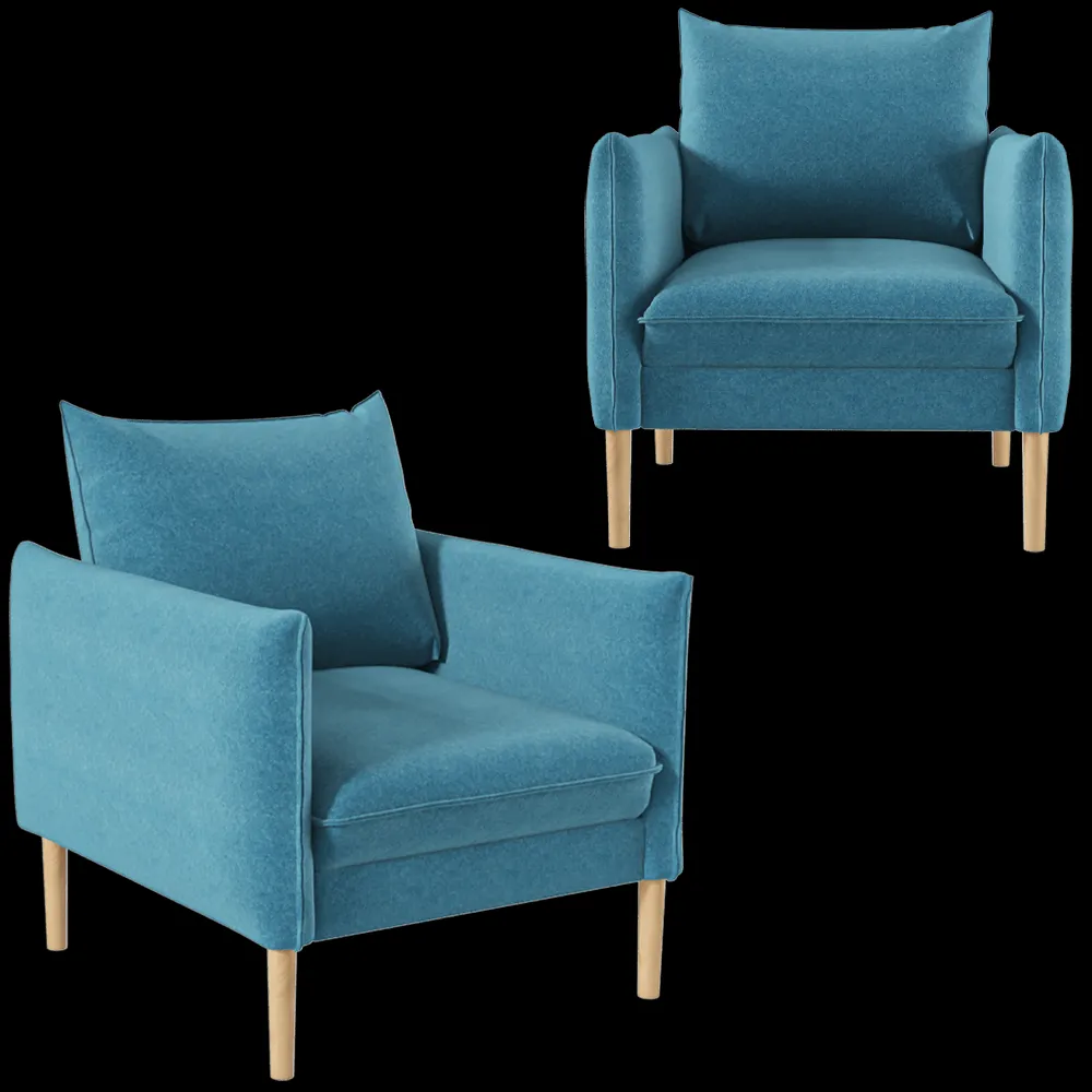 Saiwala – Armchair Bergen 3ds Max