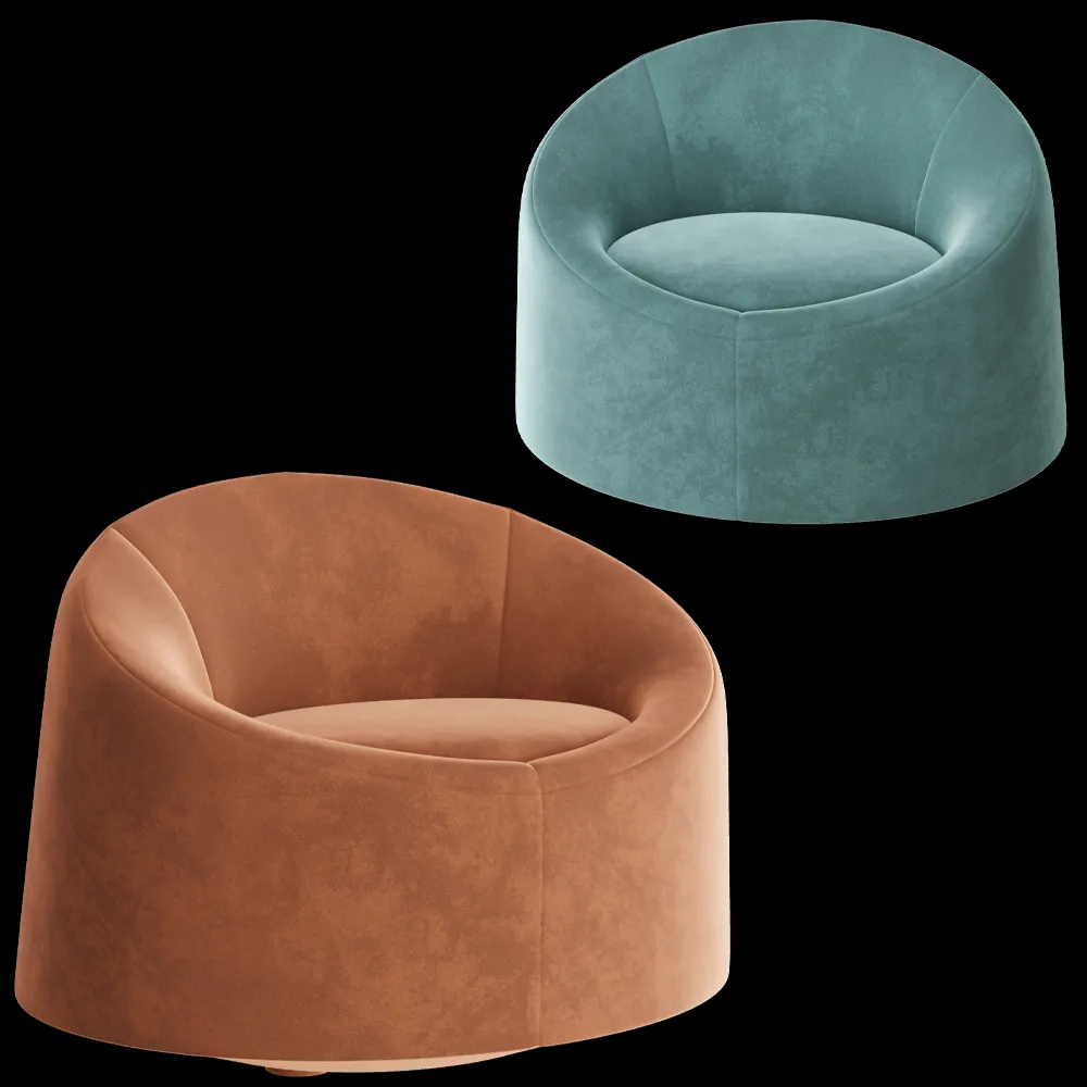 Saiwala – Armchair Oslo 3ds Max