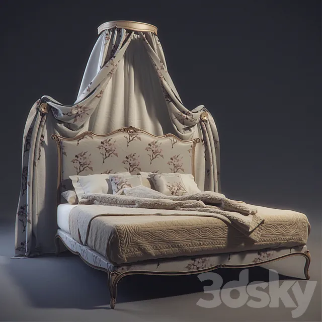 Salda _ Letto 3DS Max Model