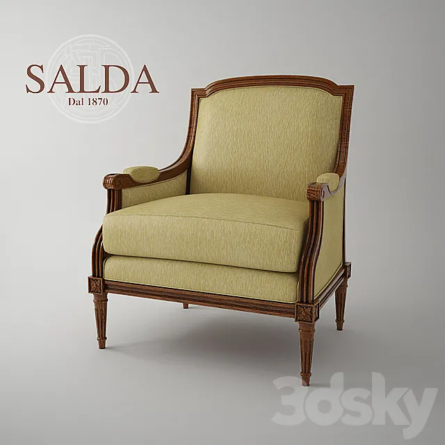 Salda Arredamenti Chair 3DS Max Model