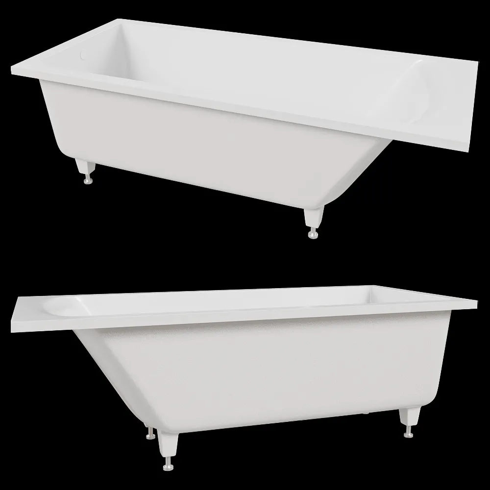 Salini – Bathtub CASCATA 170х75 3ds Max