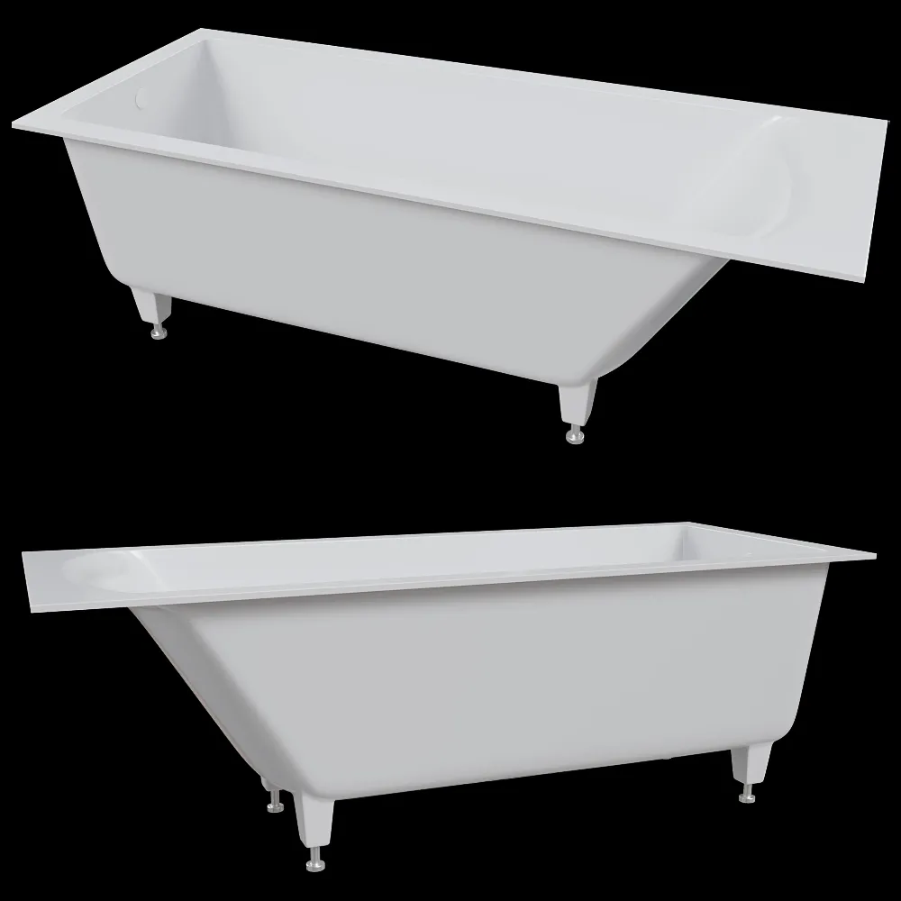 Salini – Bathtub CASCATA 170×70 3ds Max