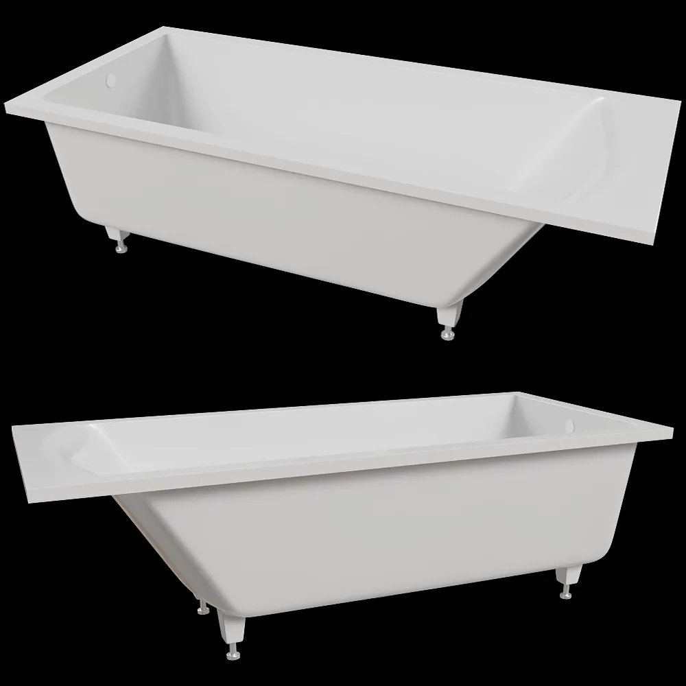 Salini – Bathtub CASCATA 180×80 3ds Max