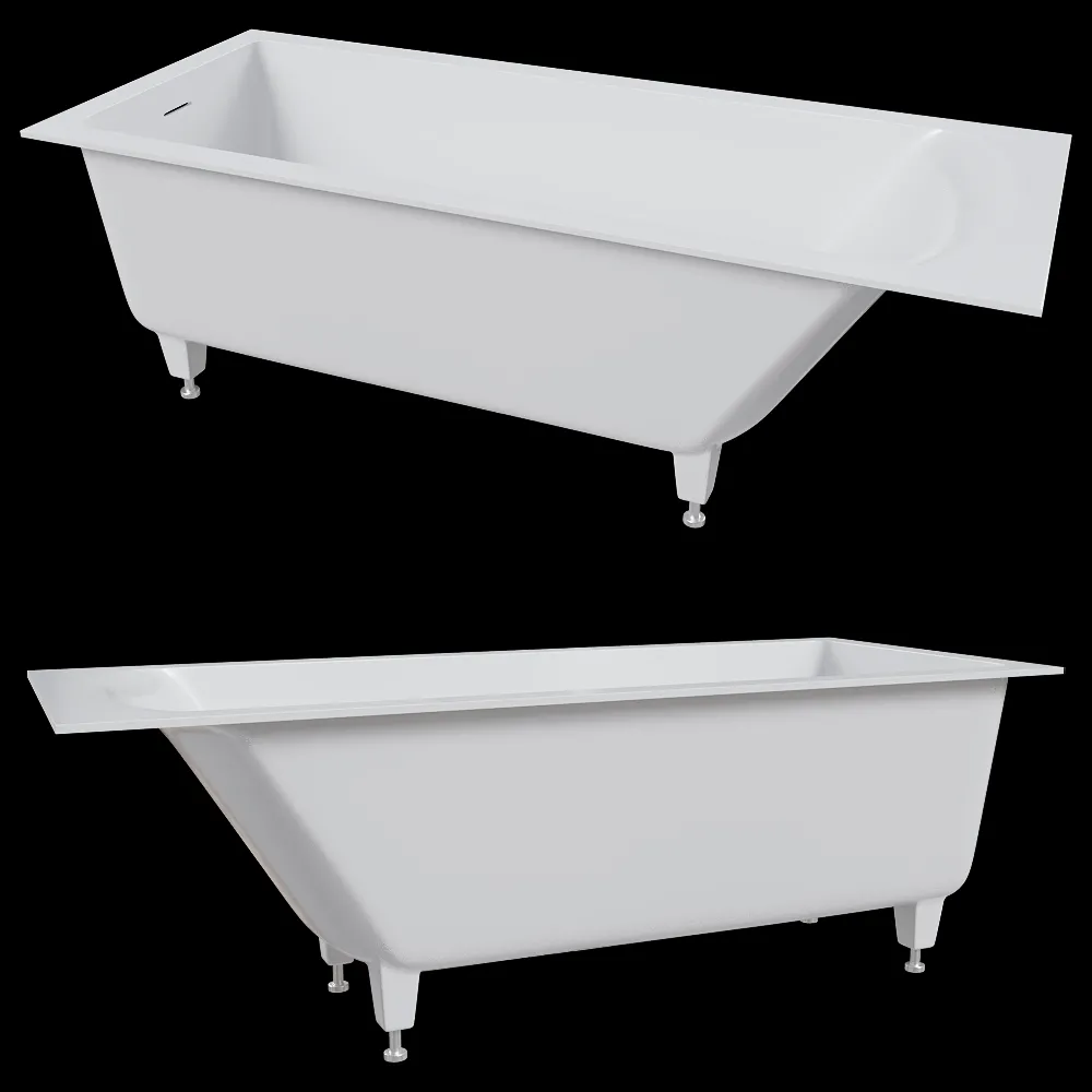 Salini – Bathtub CASCATA KIT 170×70 3ds Max