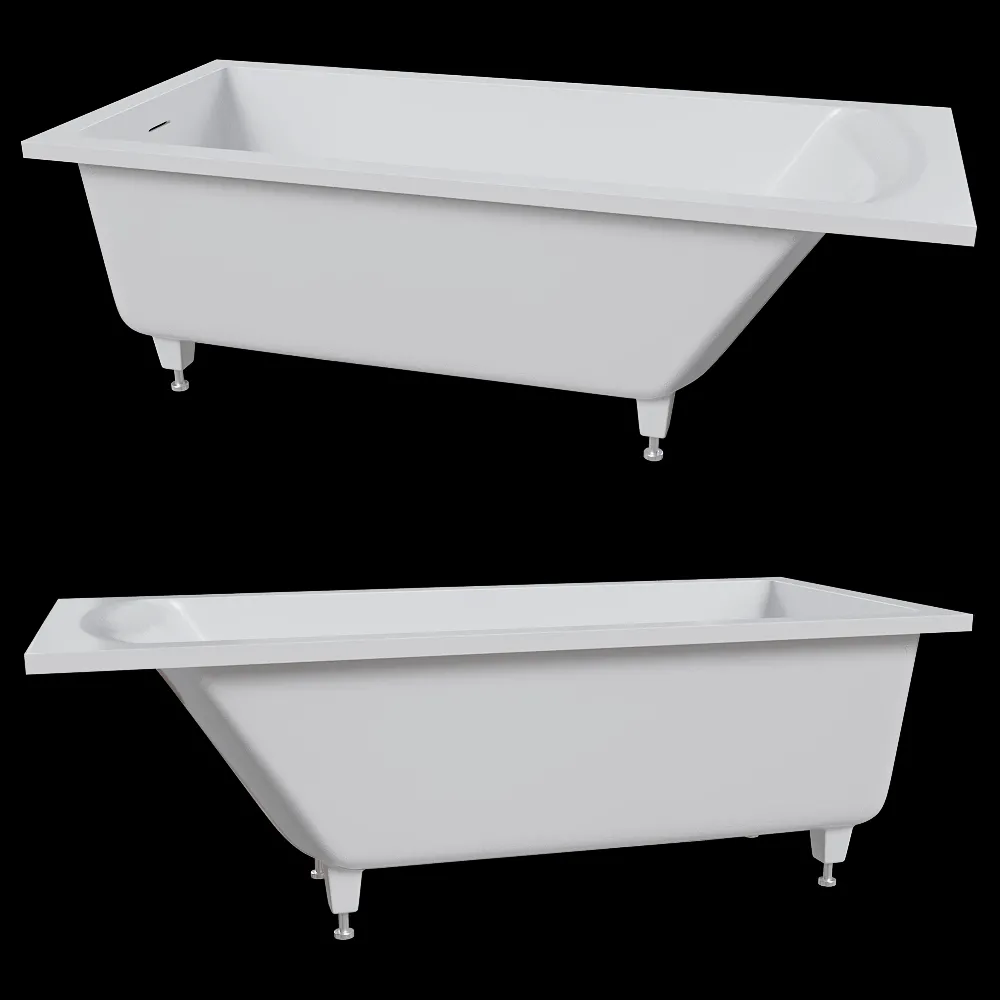 Salini – Bathtub CASCATA KIT 170×75 3ds Max