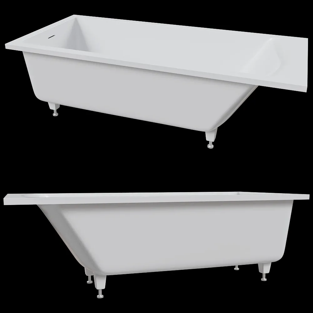 Salini – Bathtub CASCATA KIT 180×80 3ds Max