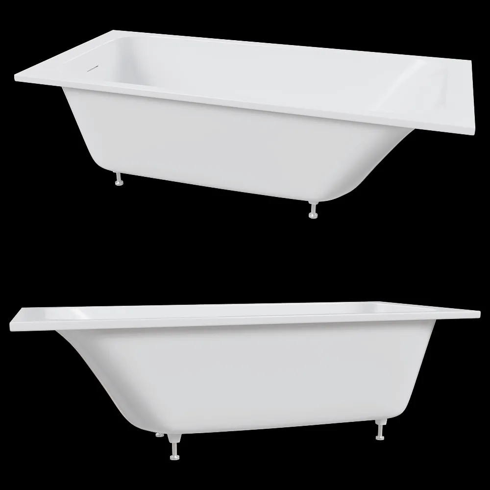 Salini – Bathtub Orlanda 180×80 KIT 3ds Max
