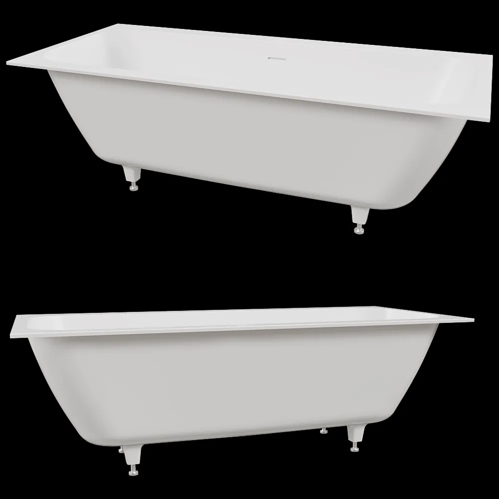 Salini – Bathtub Orlanda Axis 180×80 KIT 3ds Max