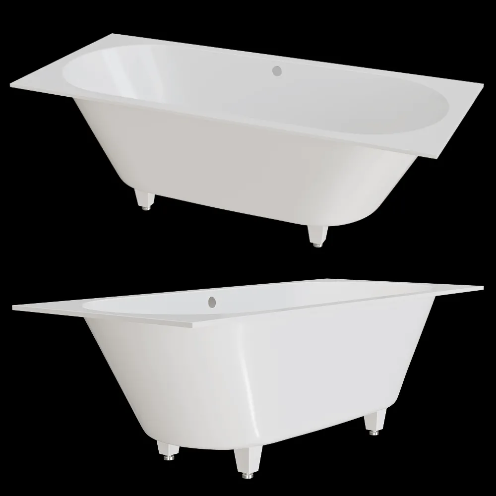 Salini – Bathtub Ornella Axis 180 3ds Max