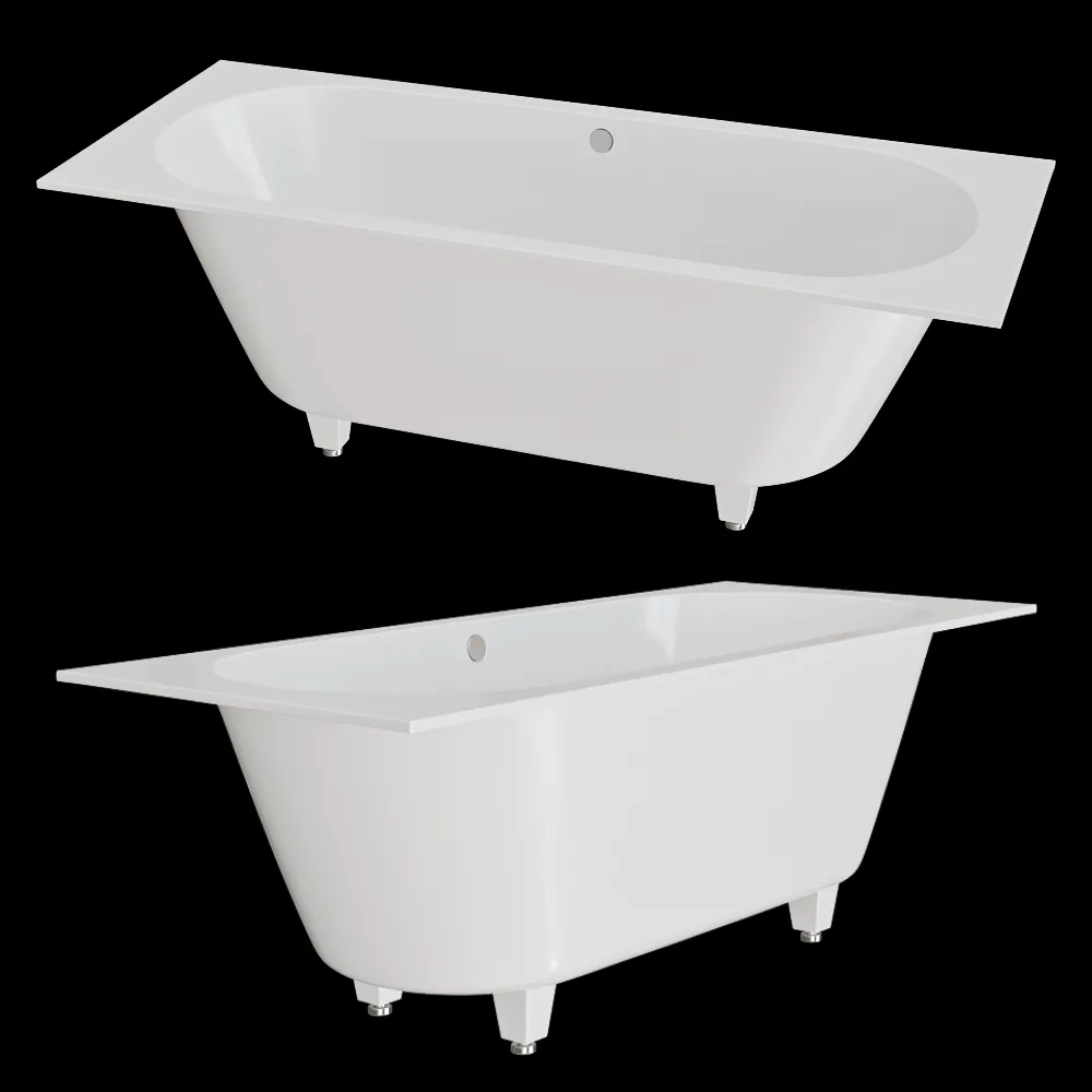 Salini – Bathtub Ornella Axis 180 cm 3ds Max