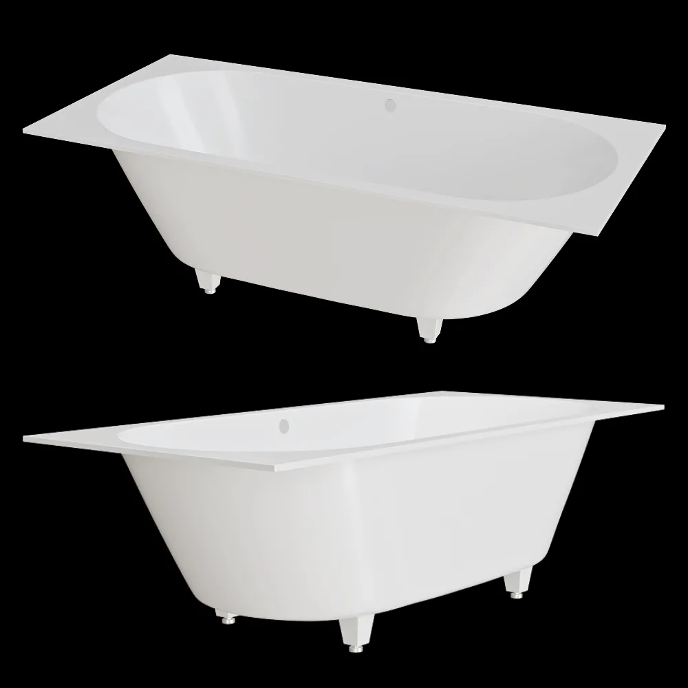 Salini – Bathtub Ornella Axis 190 3ds Max