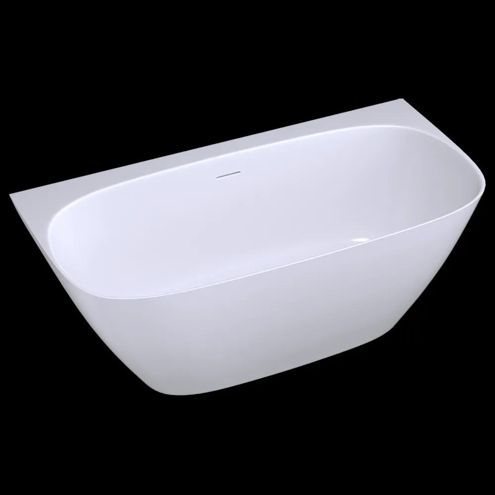 Salini – Bathtub SOFIA WALL 160 3ds Max