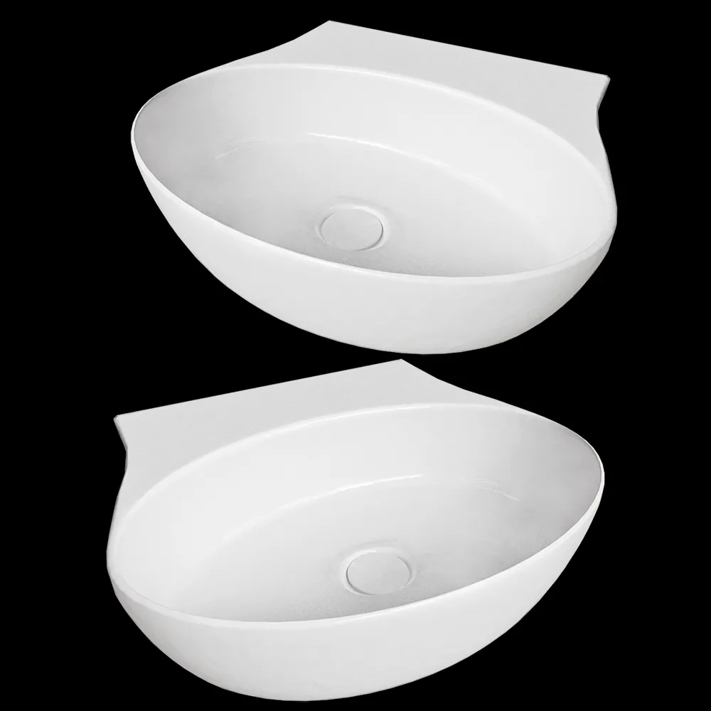 Salini – Washbasin Alda Wall 01 3ds Max