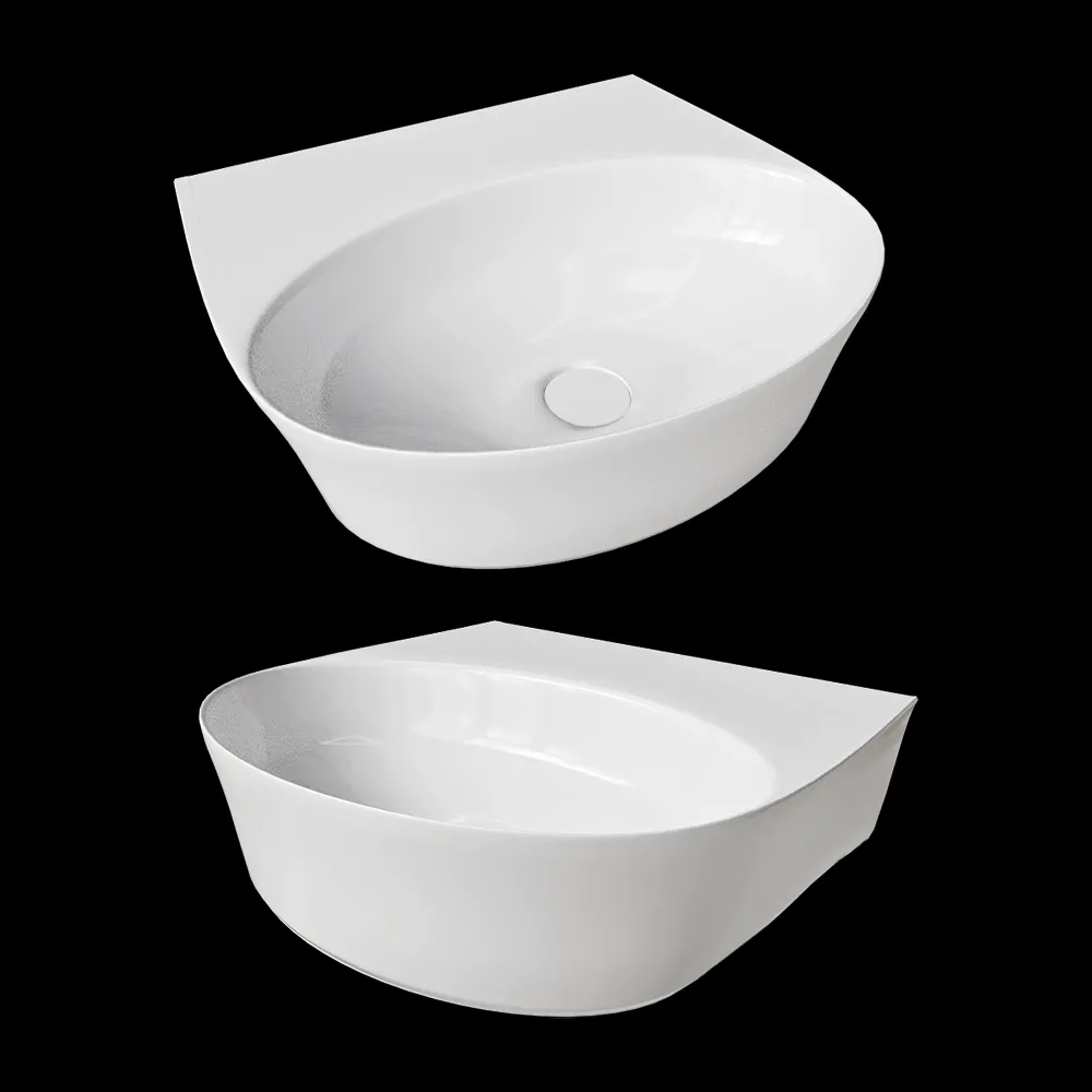 Salini – Washbasin Alda Wall 02 3ds Max