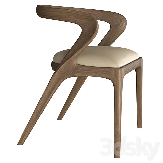 Salma Dining Chair by Agrippa 3ds Max