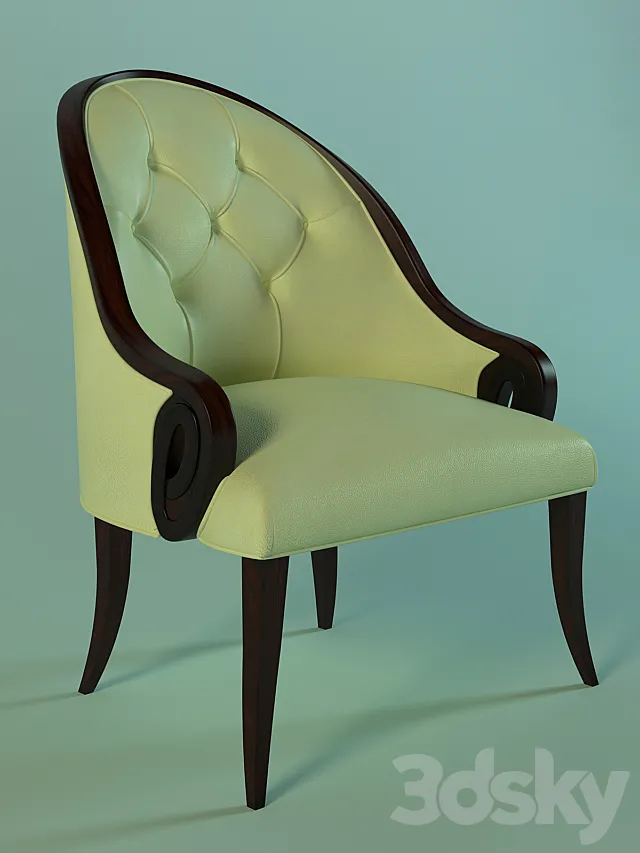 salon chair 60-0082 3DS Max Model