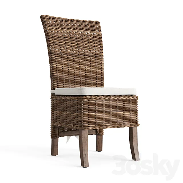 Salsa dining chair 3DS Max Model