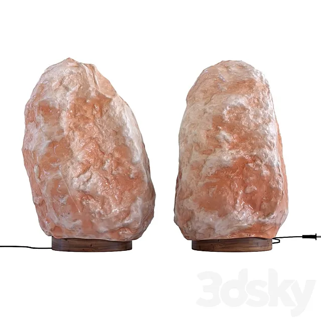 Salt lamp 3ds Max