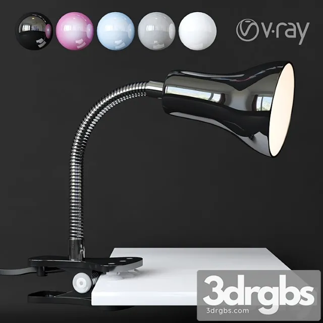 Salta Clip Desk Lamp 3dsmax Download