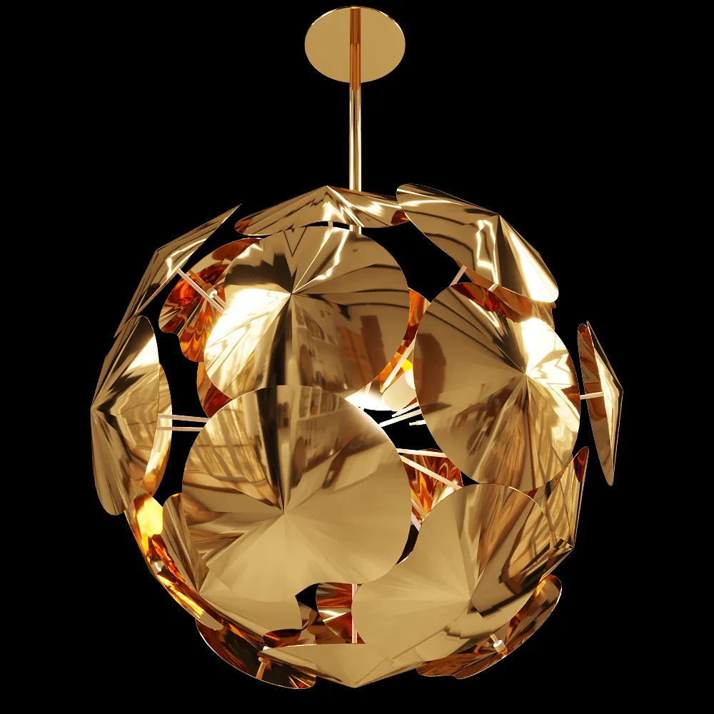 Salto de Gazela – Ceiling lamp Bellatrix 3ds Max