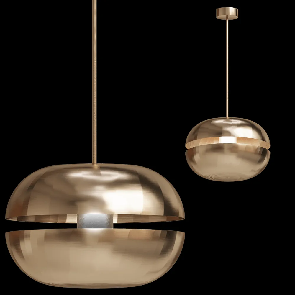 Salto de Gazela – Ceiling lamp Saturn 3ds Max