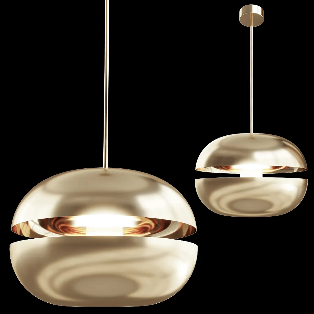 Salto de Gazela – Ceiling lamp Sunrise 3ds Max