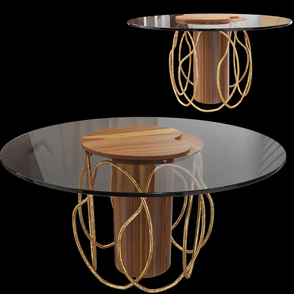 Salto de Gazela – Dining table Cornerstone 3ds Max