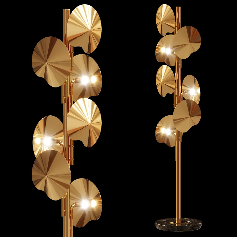 Salto de Gazela – Floor lamp Seeds 3ds Max