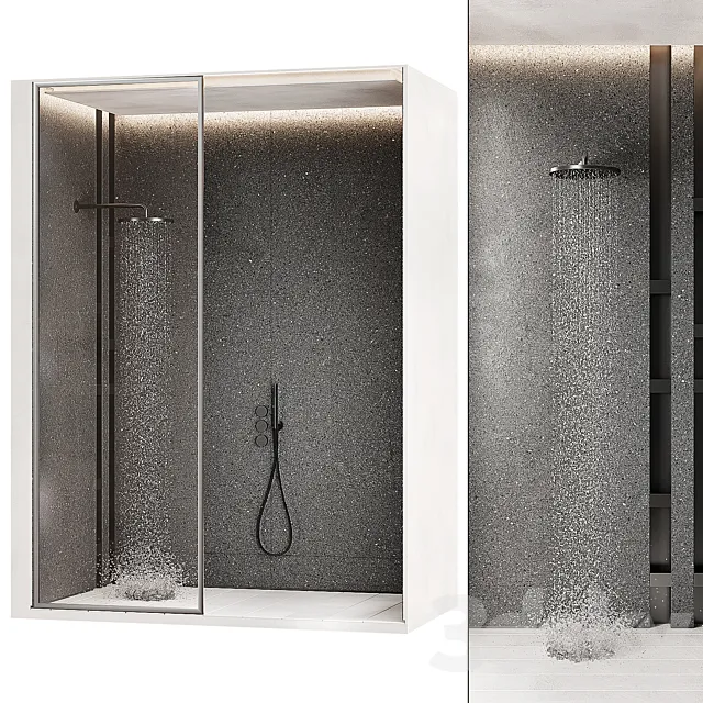 Salvatori Shower 3 3DS Max Model