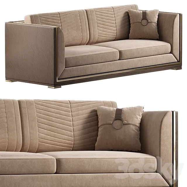 Salzbourg Sofa by Frato Interiors – FCI London 3DSMax File