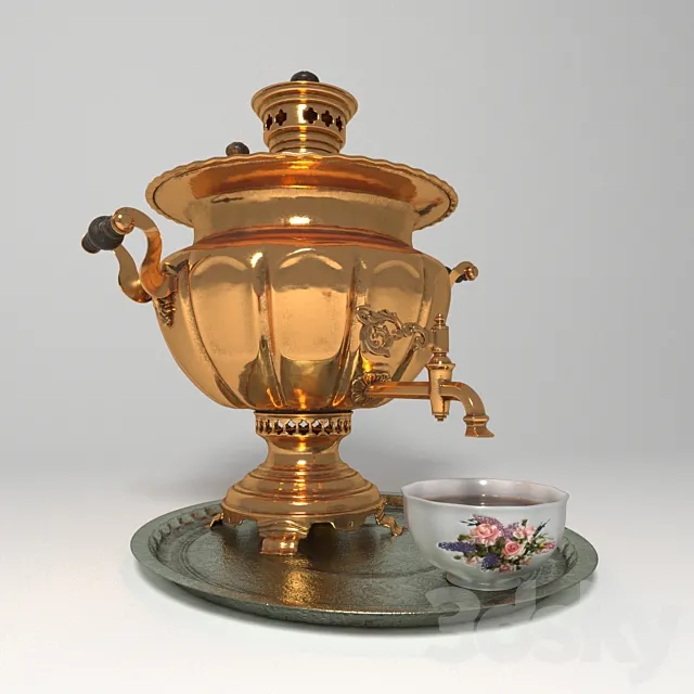 Samovar 3ds Max