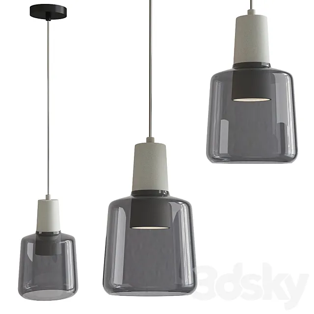 Samson led mini pendant light 3ds Max
