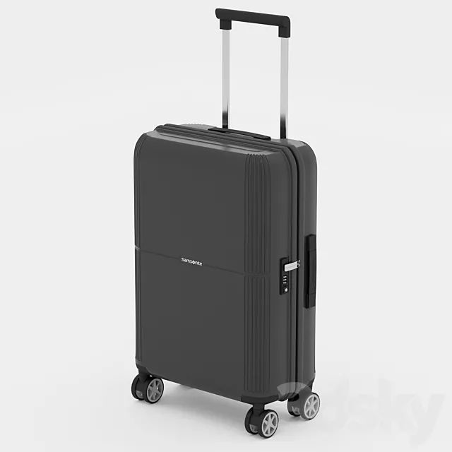 Samsonite _ Samsonite trolley wheeled suitcase 3ds Max