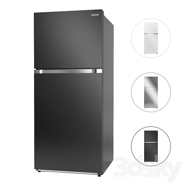 Samsung 18cu. ft Top Freezer 3ds Max