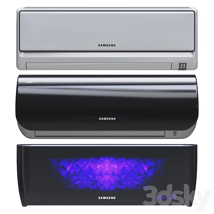 SAMSUNG air conditioners 3DS Max