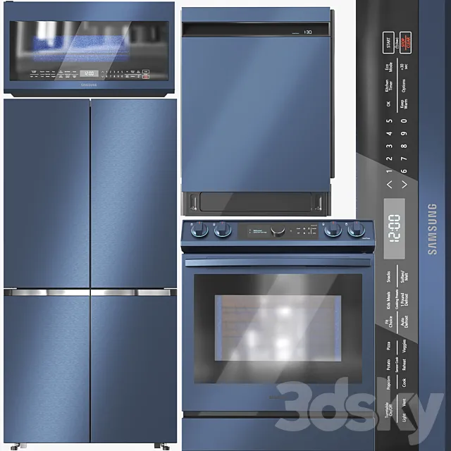 Samsung Appliance Collection 03 3ds Max