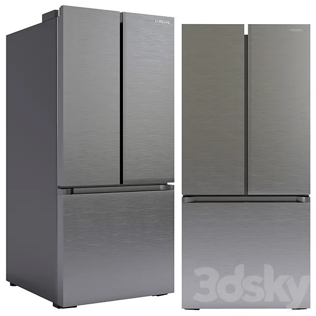 Samsung Door French Door Refrigerator 3ds Max