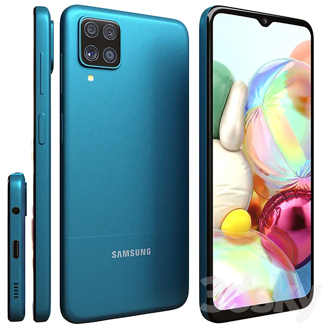 Samsung Galaxy A12 3DS Max Model