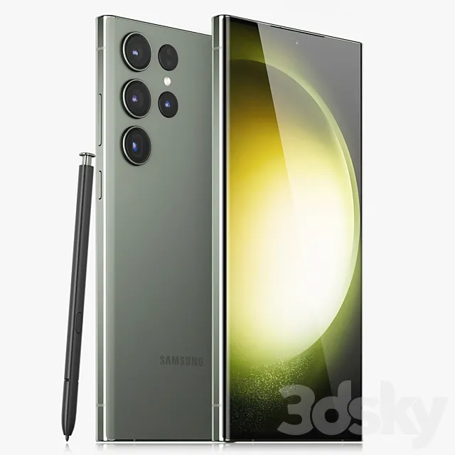 Samsung Galaxy S23 Ultra 3DS Max Model