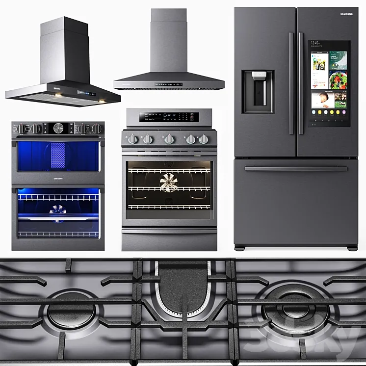 samsung kitchen appliance 3DS Max