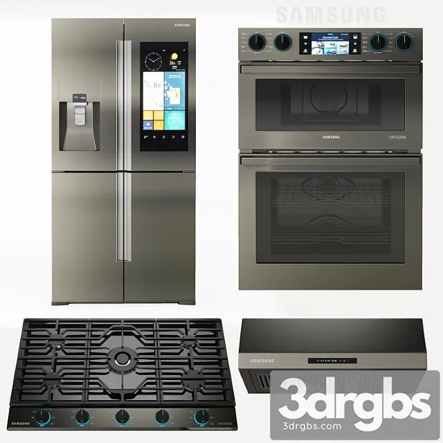 Samsung kitchen set 2 3dsmax Download
