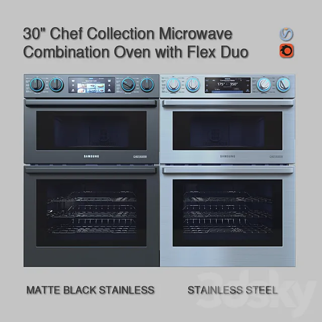 Samsung Microwave Combination Oven 3ds Max