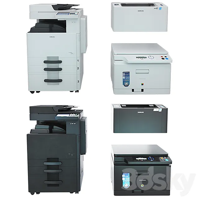 Samsung printing _ Printer _ MFP 3ds Max