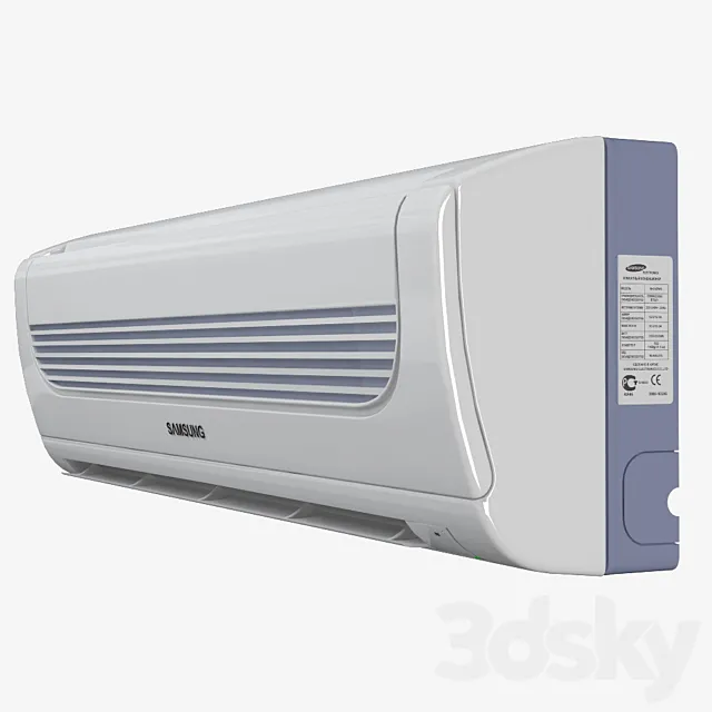 Samsung SH24ZW6. air conditioning 3DSMax File