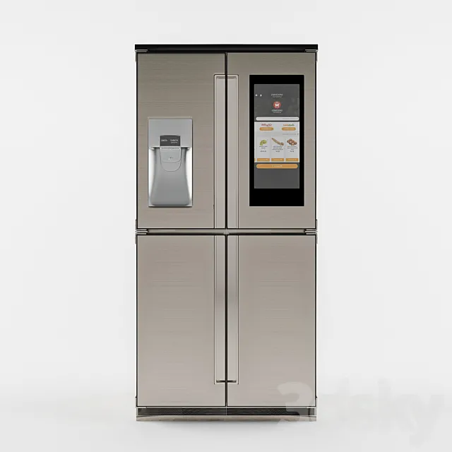 Samsung Smart Fridge 3DSMax File