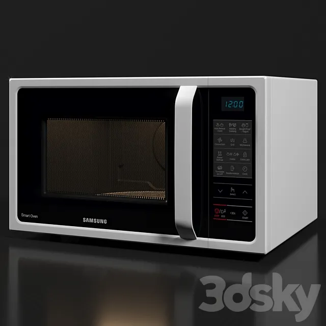 Samsung Smart Oven 3ds Max